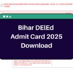 Bihar DElEd Admit Card 2025 – www.deledbihar.com D.El.Ed Hall Ticket Download