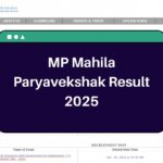 MP Mahila Paryavekshak Result 2025 – esb.mp.gov.in Female Supervisor CutOff & Merit List