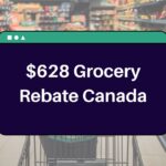 $628 Grocery Rebate Canada – Know Eligibility, Beneficiaries List & Payment Dates for New Rebate in April 2025