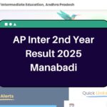 AP Inter 2nd Year Results 2025 – bie.ap.gov.in Manabadi BIEAP Marks Memo Download