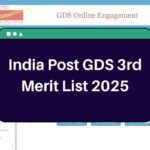 India Post GDS 3rd Merit List 2025 – indiapostgdsonline.gov.in Gramin Dak Sevak Third Selection List Download